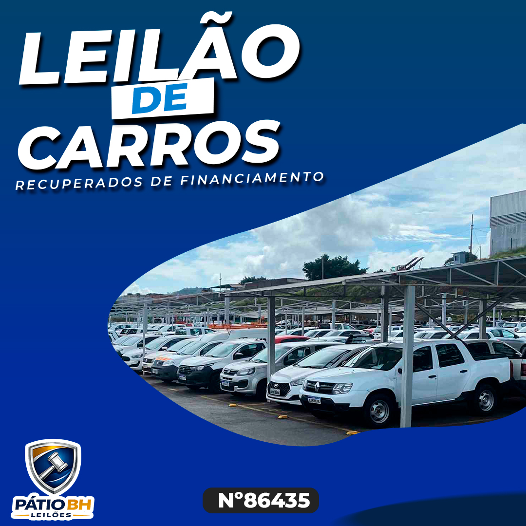 Leilão 86435 - Carros Seminovos e Usados Recuperados de Financiamento