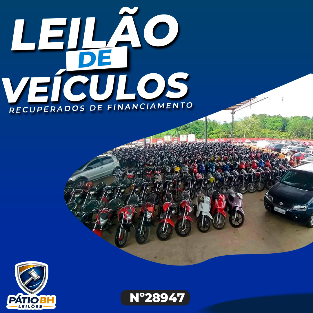 Leilão 28947 - Oportunidades Veículos Recuperados de Financiamento
