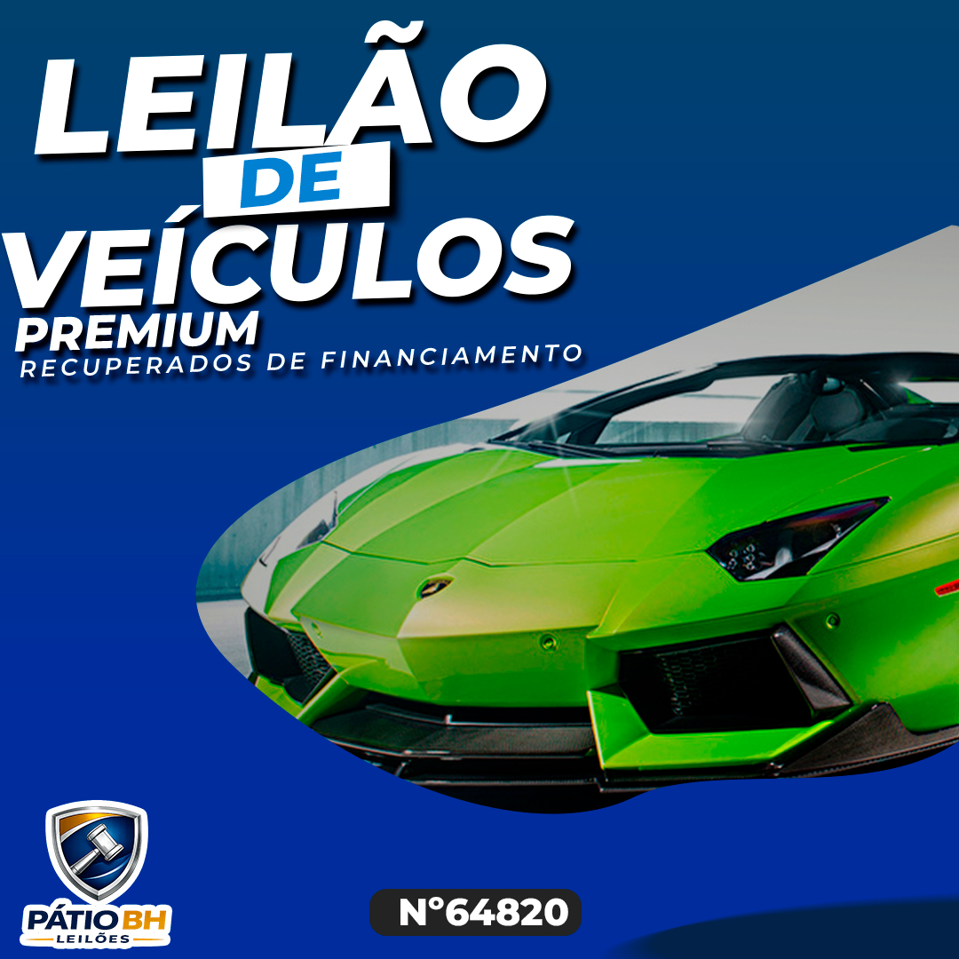 Leilão 64820 - Oportunidades Veículos Exclusivos Recuperados de Financiamento