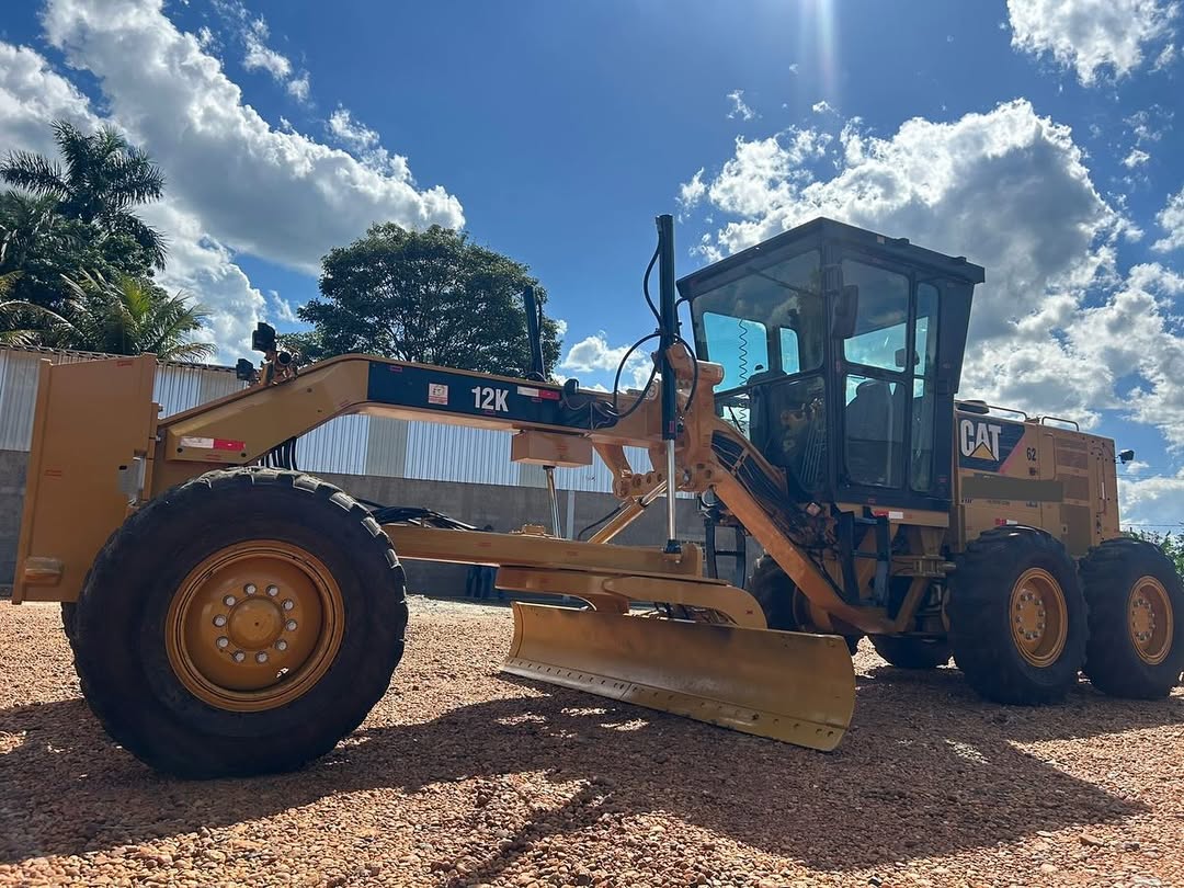 Motoniveladora Caterpillar 12K 2017 - Funcionando