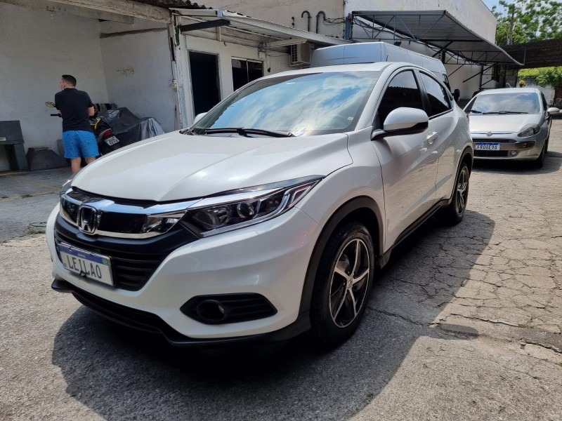 HONDA – HR-V LX | 2020/2020 | FLEX (ÁLCOOL/GASOLINA) | BRANCA – FUNCIONANDO