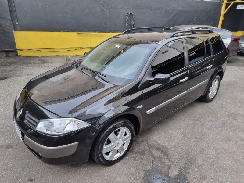 RENAULT – MÉGANE GT DYNAMIQUE 2.0 AT | 2007/2008 | GASOLINA | PRETA – FUNCIONANDO